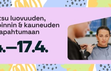 kuvituskuva: Luovuuden, hyvinvoinnin & kauneuden tapahtuma