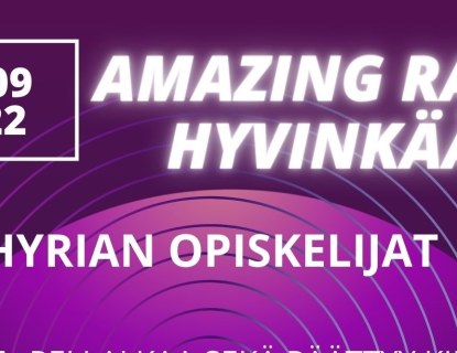 Mainos: Amazing Race Hyvinkää, Hyrian opiskelijat, 6.9.2022