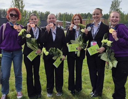 Mitalistit rivissä
