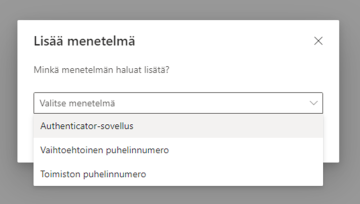 Authenticator-sovelluksen ohjekuva