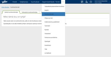 Tuntimerkinnät-välilehti 